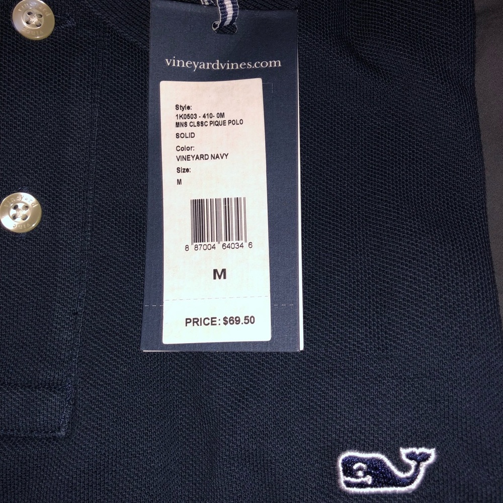Vineyard Vines NEW WITH TAGS navy polo